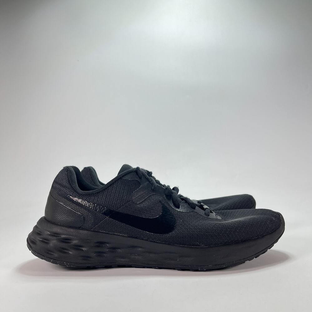 Nike Revolution 6 Next Nature Triple Black Running Shoes DC3729-001 Womens Sz 10